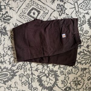 Carhartt Dark Brown Utility Pants